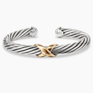 X Classic Cable Station Bracelet - David Yurman
